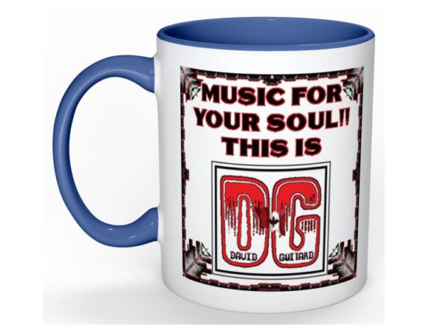 DG Blue Coffee Mug Music For Your Soul - This Is DG