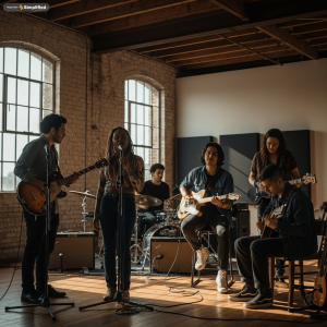indie artists unique sound and brand.
